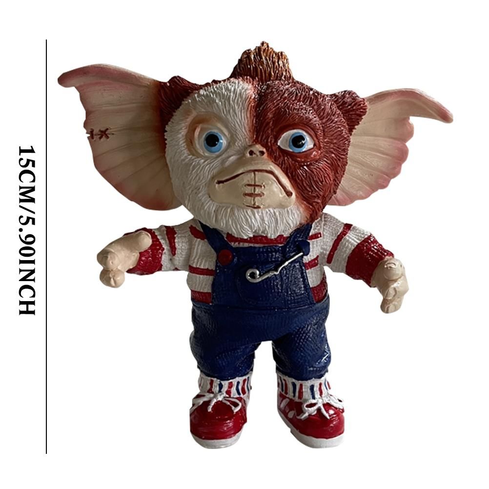 Movie Doll Simulation Horror Doll Decorations Desktop Resin Ornaments for Garden Living Room Bedroom — image 2