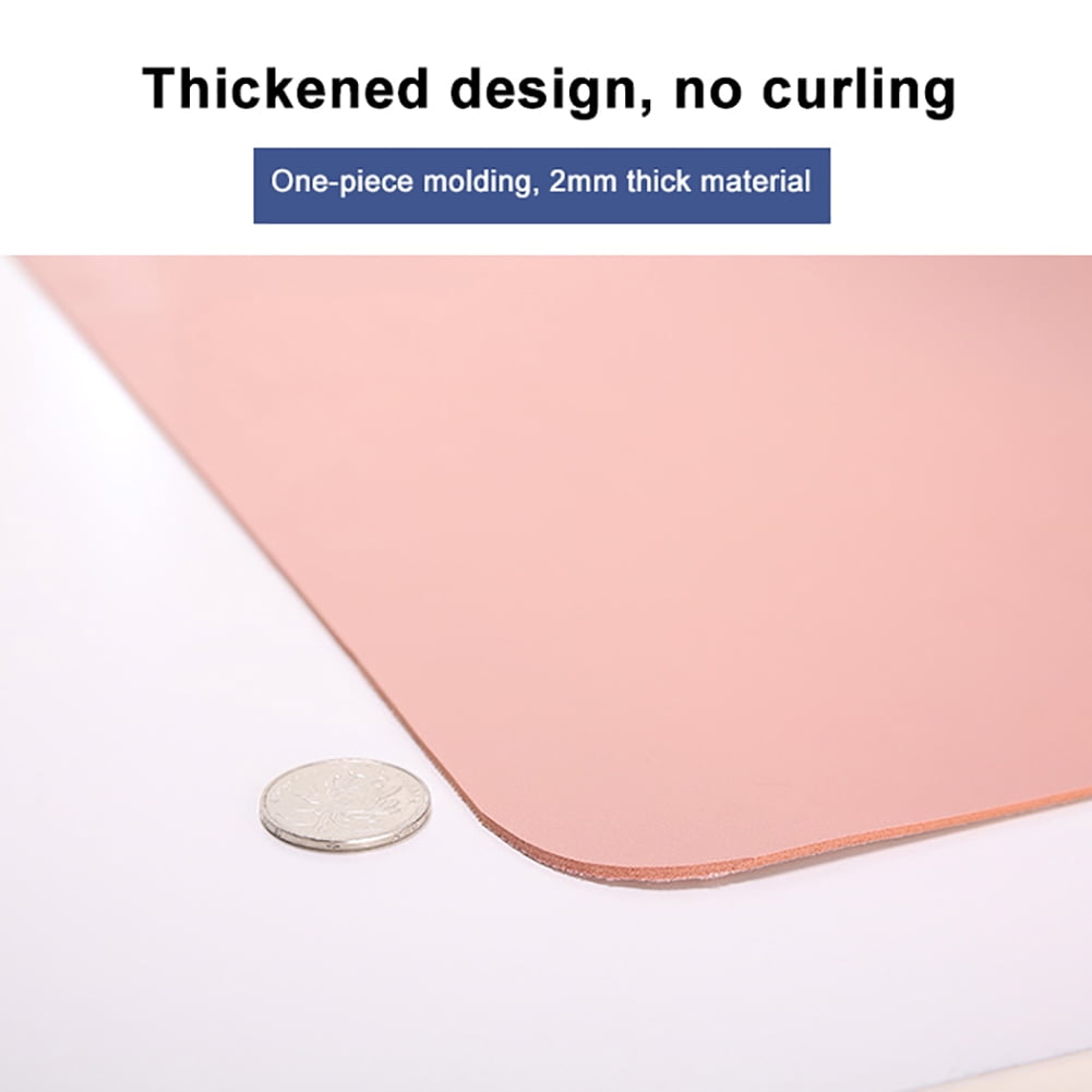 Dengjunhu Desk Pad Protector,Mouse Pad,Office Desk Mat, Non-Slip Desk Blotter, Laptop Desk Pad, Waterproof Desk Writing Pad for Office and Home Pink โ image 5
