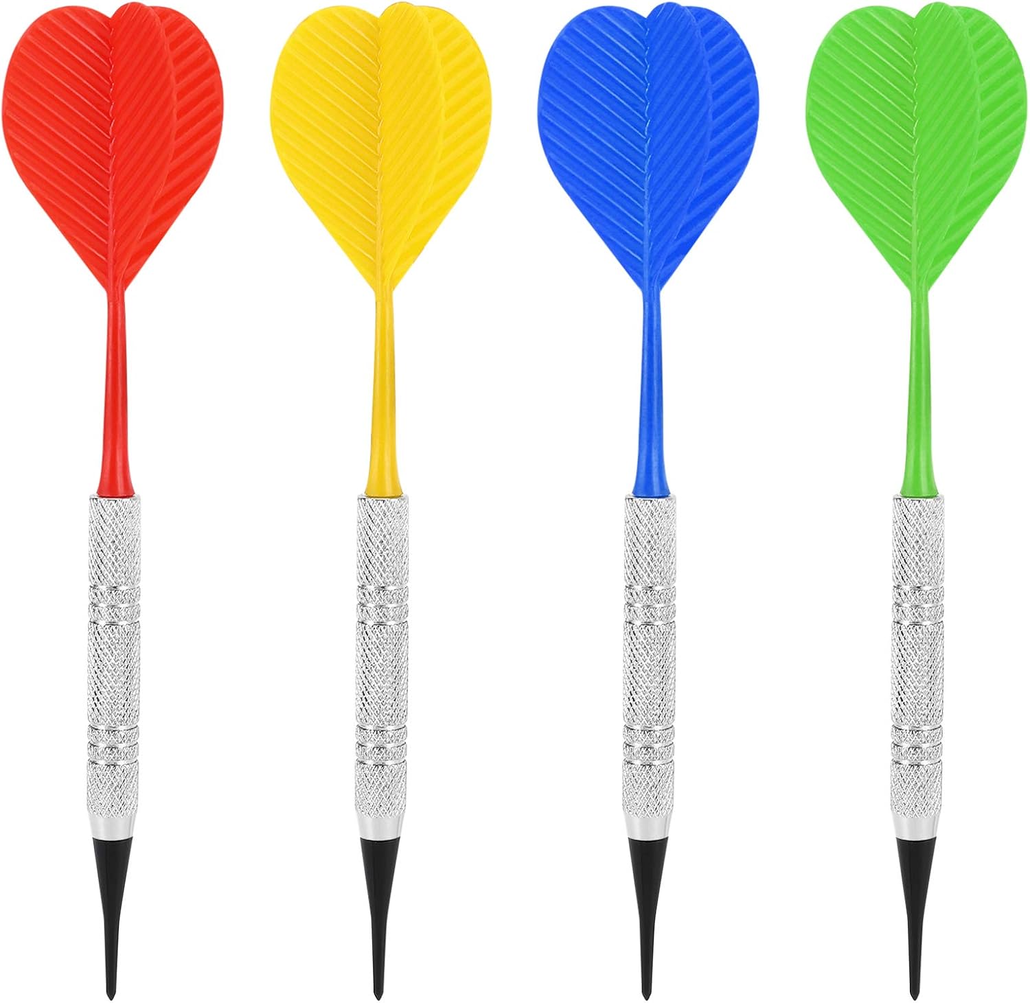 Soft Tip Darts, Bar Dart, Plastic Tip Darts Set, Attach Extra 100 Black 2BA Replacement Tips, Soft Tip Darts for Electronic/Plastic Dartboard — image 2