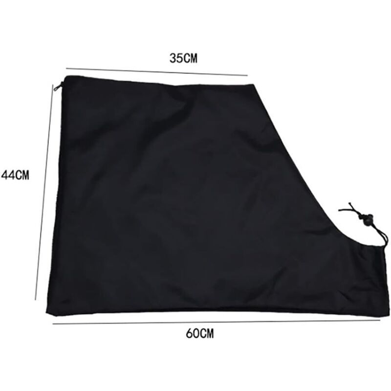 Zipper Bag for Leaf Blower Vacuum Cleaner, 420D Oxford Dustproof Waterproof Dustproof Vacuum Bag Replacement Bag — image 2
