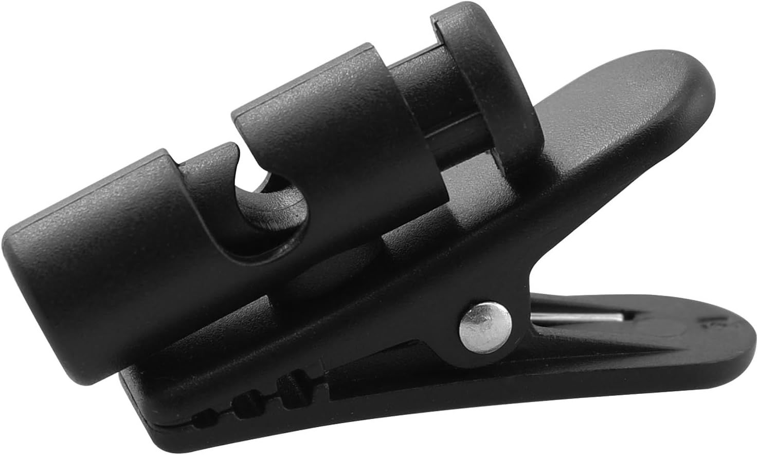 Headset Wire Clip 8PCS 360 Rotatable Earphone Earbud Cable Clips for 3-5mm Wide Eearphone Cable, Earpiece Clamp, Headphone Hook, Black โ image 3
