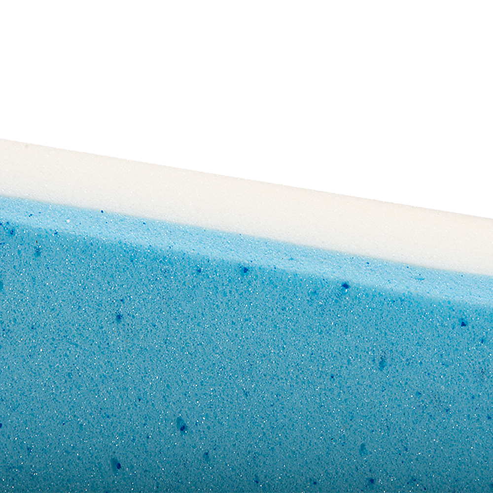 Cool Gel Memory Foam Bed Wedge Pillow Cushion Neck Back Support Sleep with Cover — image 5