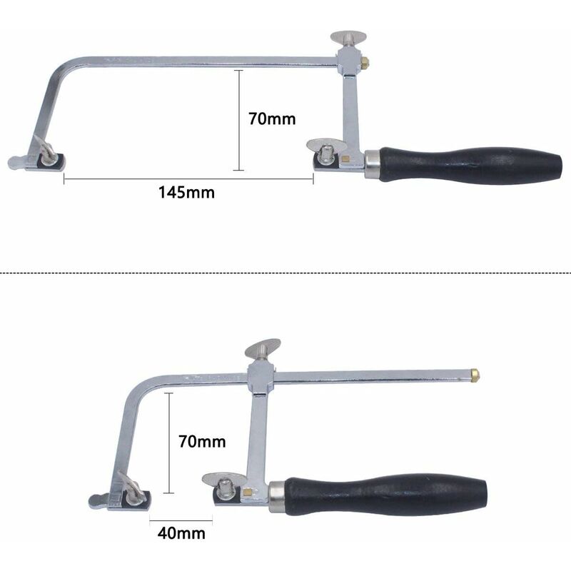 Jeweler's Saw with 144 Blades Adjustable Professional for Jewelry Making — image 2
