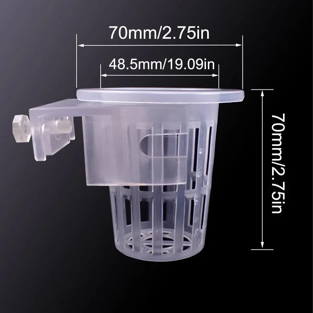 Adjustable Wall Mounted Aquatic Plant Cup for Emersed Plants Water Grass Holder โ image 3
