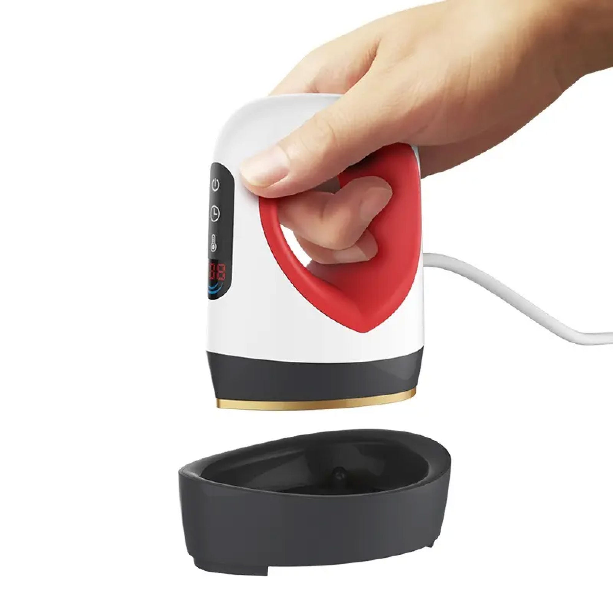 Mini Heat Press - Handheld T-Shirt Shoe Hat Vinyl Printing Transfer Machine — image 3