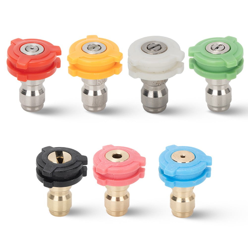Car Washing Machine 1/4 Nozzle High Pressure Nozzle Fan-Shaped Quick Fittings 1.6 mm ā image 4