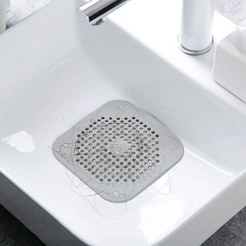 2 pcs Shower Hair Catcher Silicone Hair Stopper Shower Tub Drain Covers Drain Strainer with Suction Cup Suit โ image 3