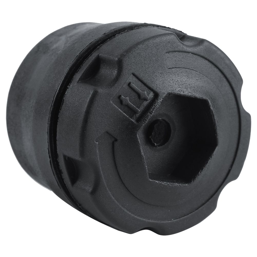 Plastic Strimmer Head Trimmer Heads String Set for Gasoline Grass Brush Cutter Black — image 2