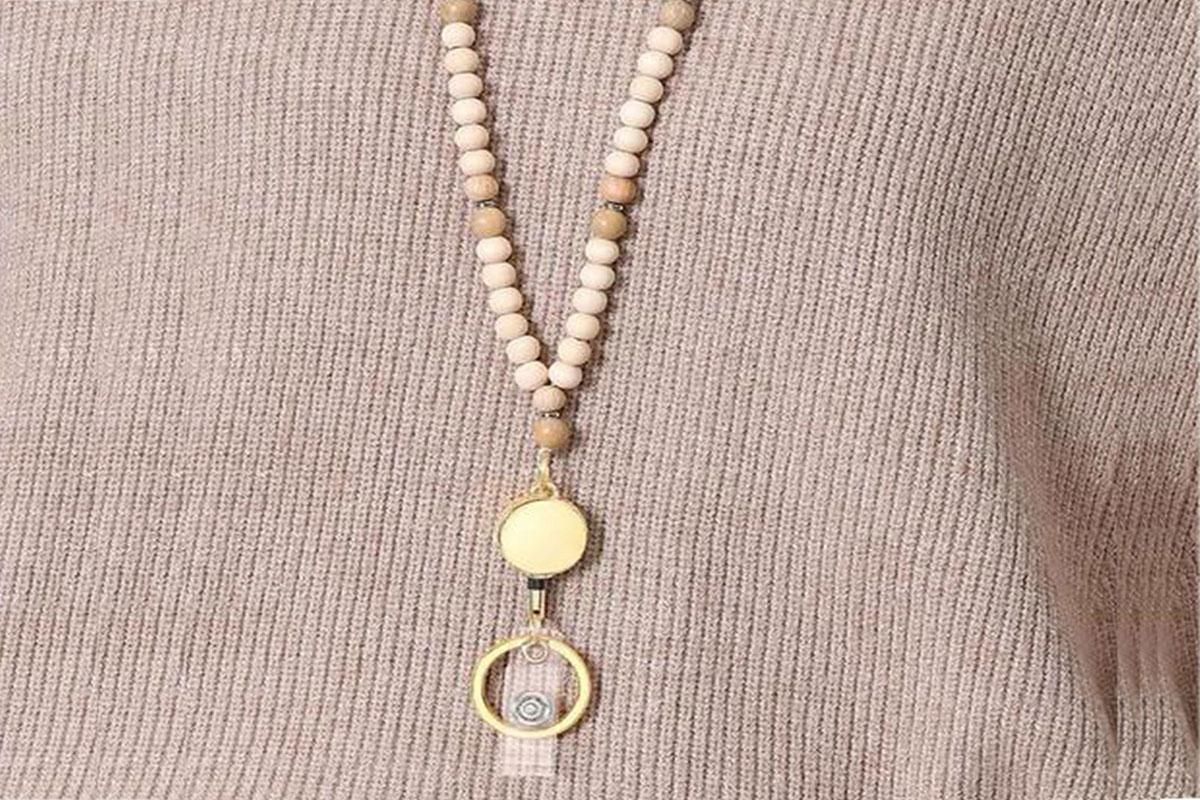 ID Card Lanyard Strap With ID Badge Holders Retractable Lanyard Clip For Key โ image 3
