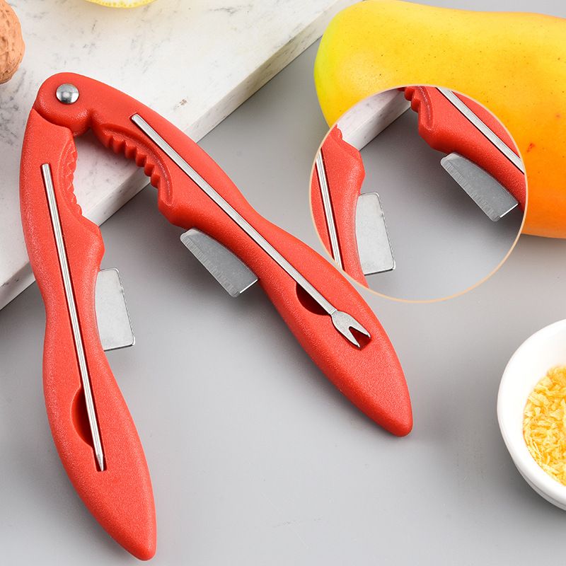 1 Pcs Crab Disassembly Tool Set – Portable Detachable with Built-in Storage Box, Convenient for Eating Crab, Seafood Kitchen Gadget Red — image 2