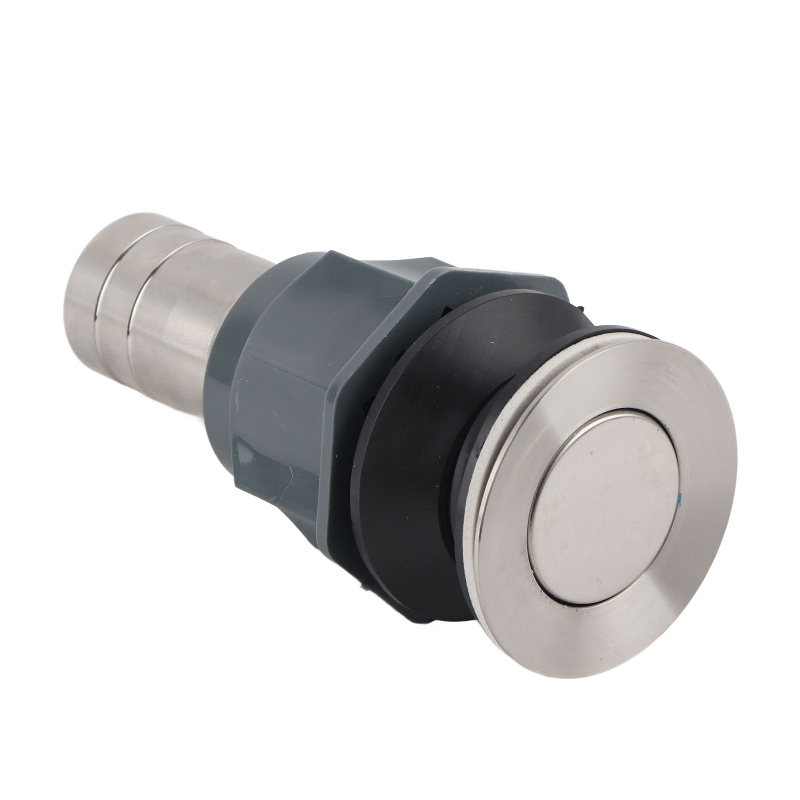 No Glue Stainless Steel Basin Drain Sink Drain Stopper NonOverflow Bathroom Hardware — image 6