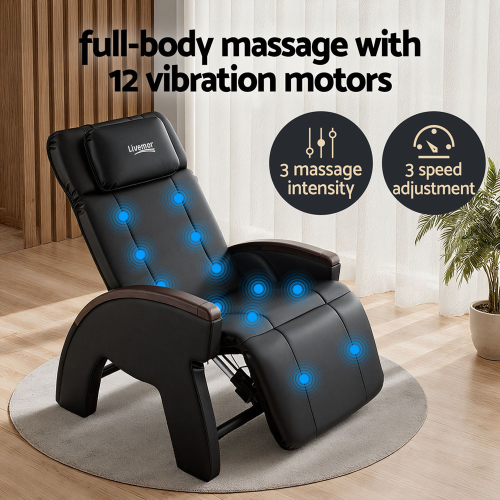 Livemor Massage Chair Electric Recliner Home Massager ARIA — image 4
