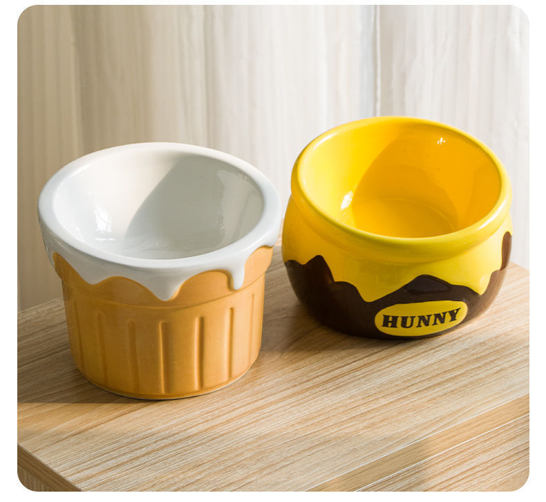 Premium Elevated Pet Bowl with Ergonomic 15° Tilt & Large Capacity(Milk bowl) — image 3