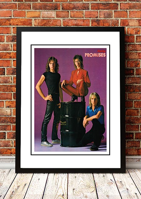 Promises ‘Rocky Magazine’ Cover Poster 1978 - Framed A3
