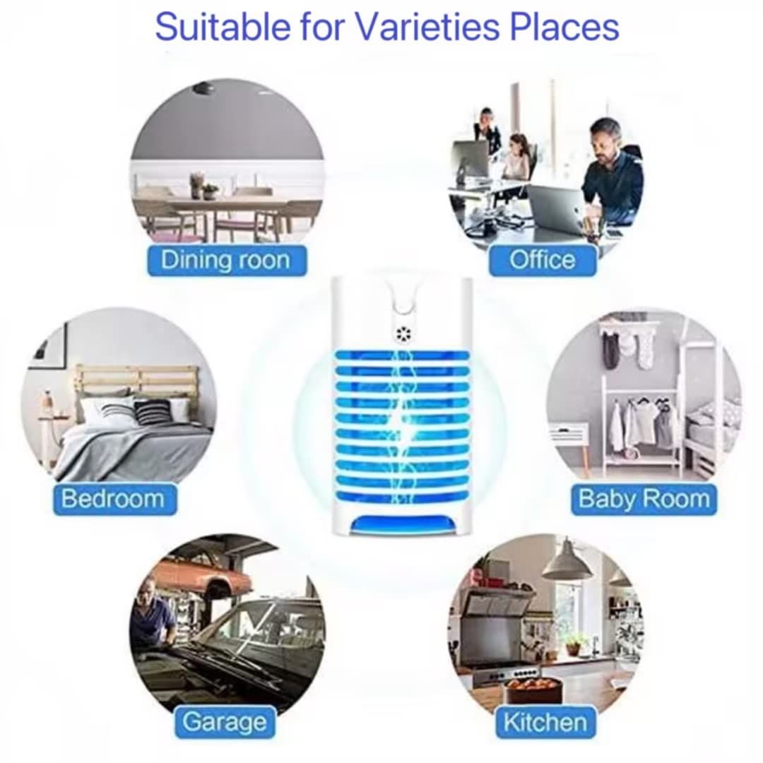 Indoor Lights, Bedroom, Kids Room, Office, Indoor Plants Easy to Clean Suit for Families(White-plug in) — image 2