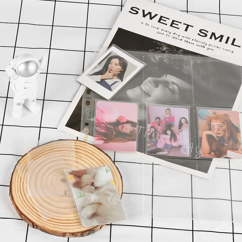 100 Packs Photocard Sleeves, 200Microns Kpop (Unsealable) — image 5