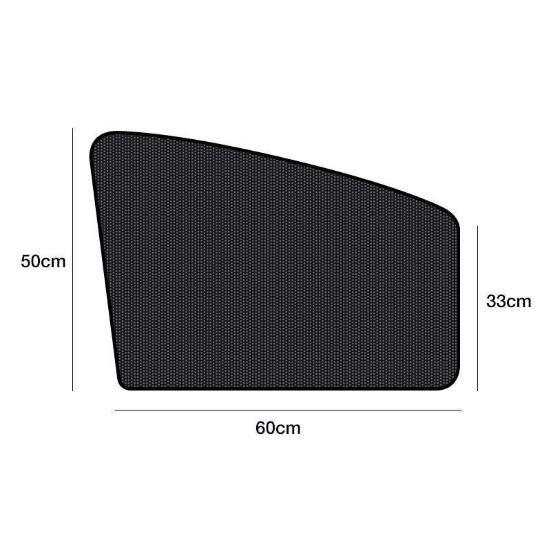 Car Sun Shade with Built-in Metal Attachment for Side Window UV Protection — image 4