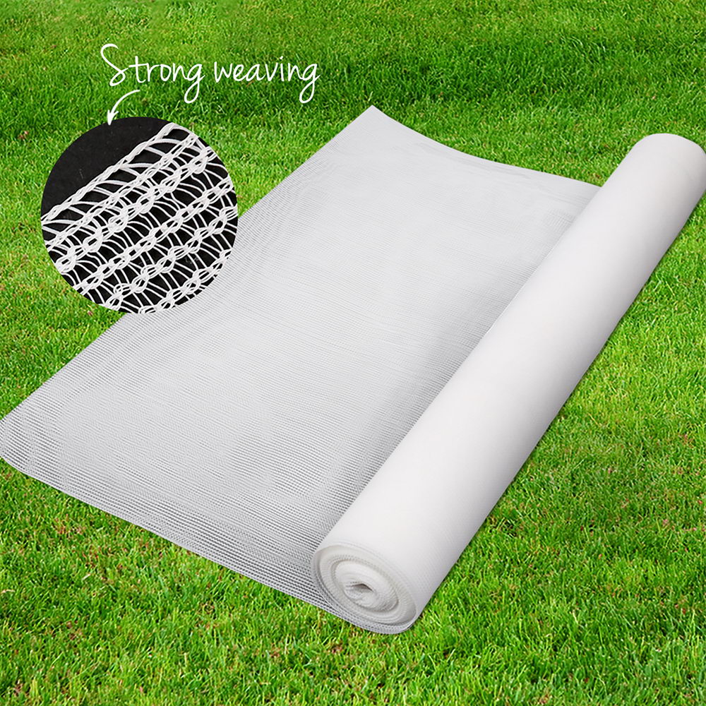 Instahut 50% Shade Cloth 1.83 × 50m Shadecloth Garden White — image 6