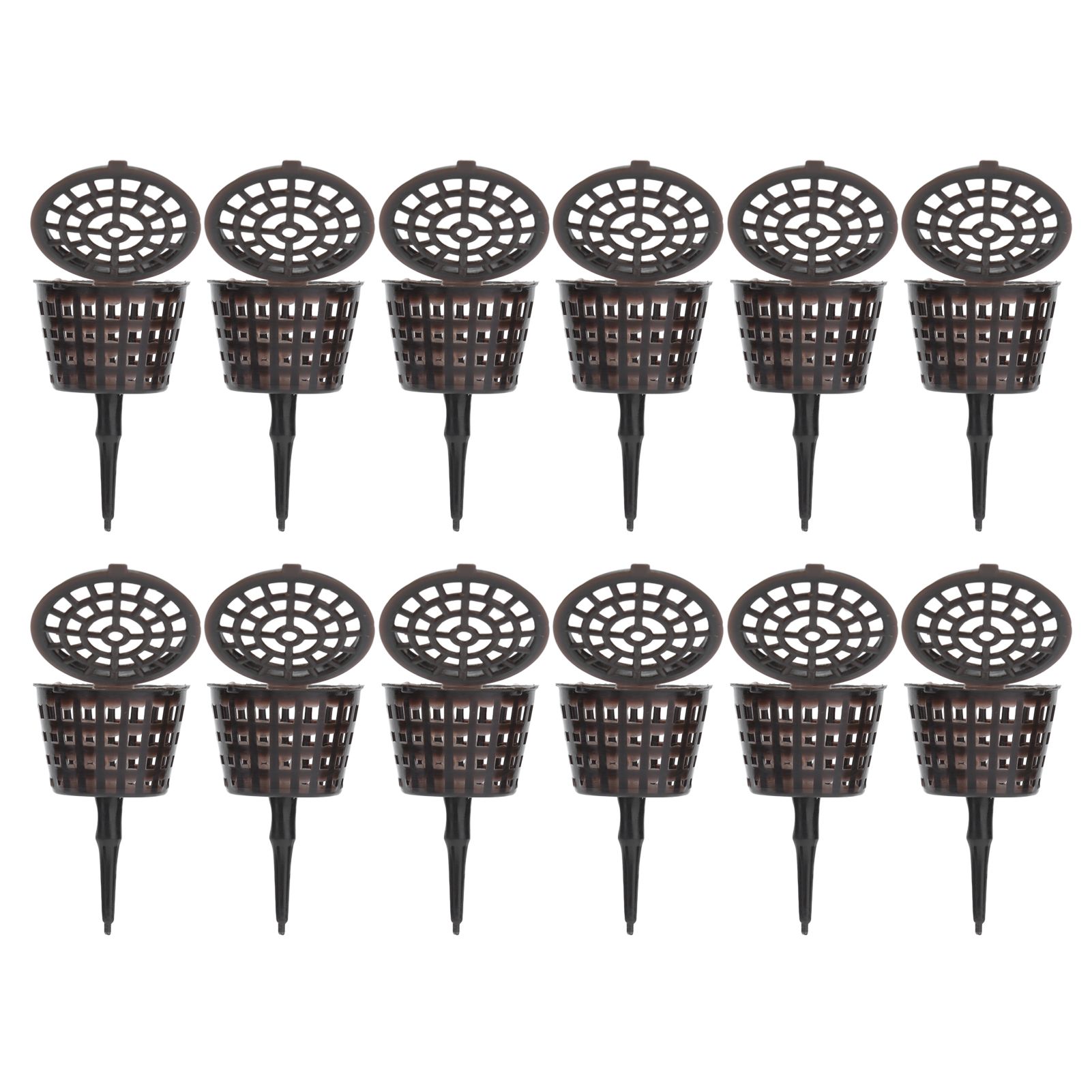 50Pcs Fertilizer Basket Plastic Sturdy Durable Planting Fertilization Box for Potted Plants Home Balconies Garden — image 4