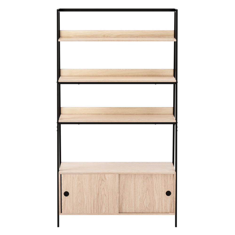 Artiss Bookshelf 5 Tier Cube Cabinet MIRA Oak โ image 5