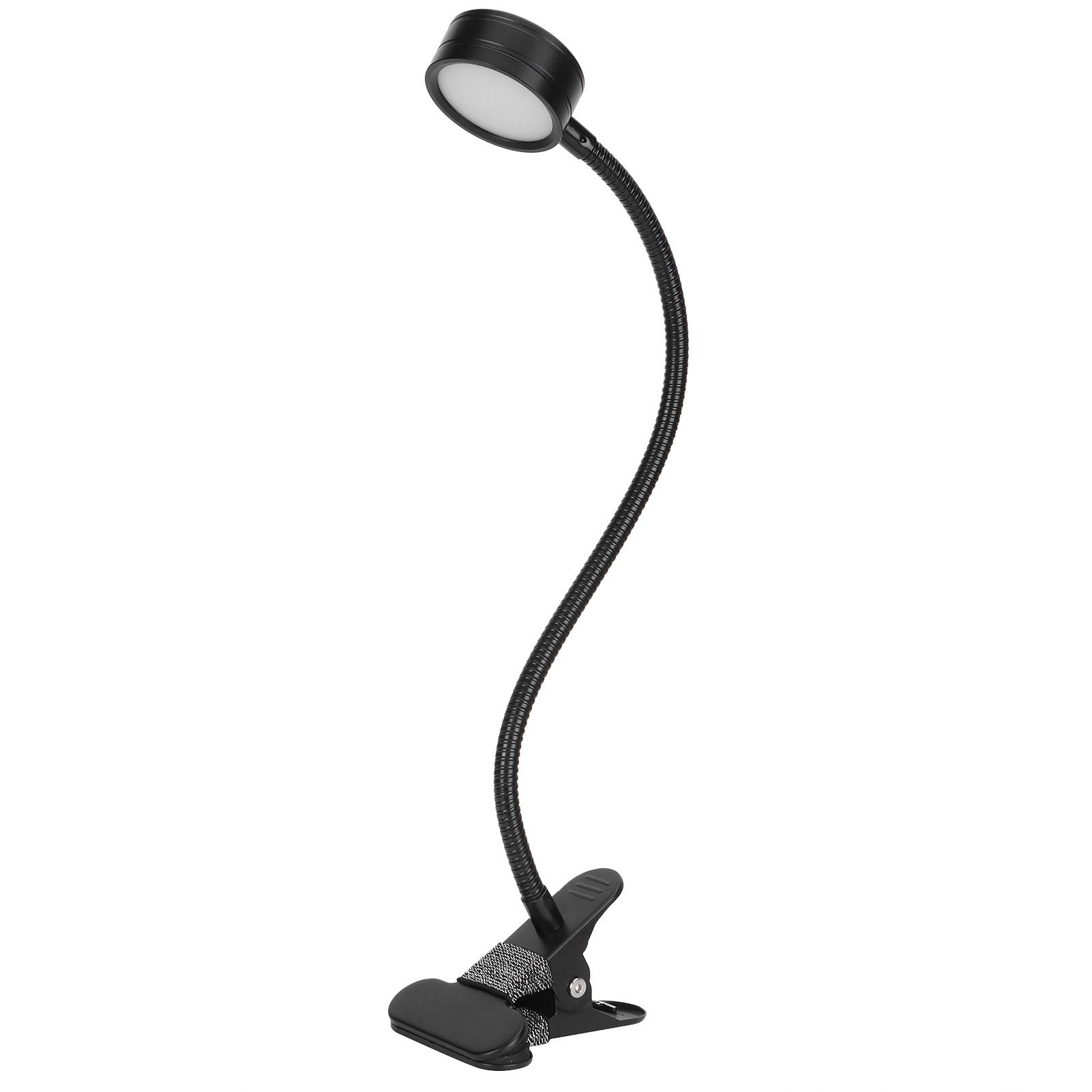 USB Desk Lamp 360° Angle Adjustable Clip On Gooseneck Reading Light for Office Bedroom — image 4