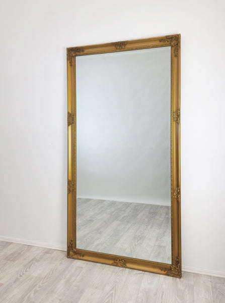 French Provincial Ornate Mirror - COUNTRY GOLD - X Large 100cm x 190cm โ image 2