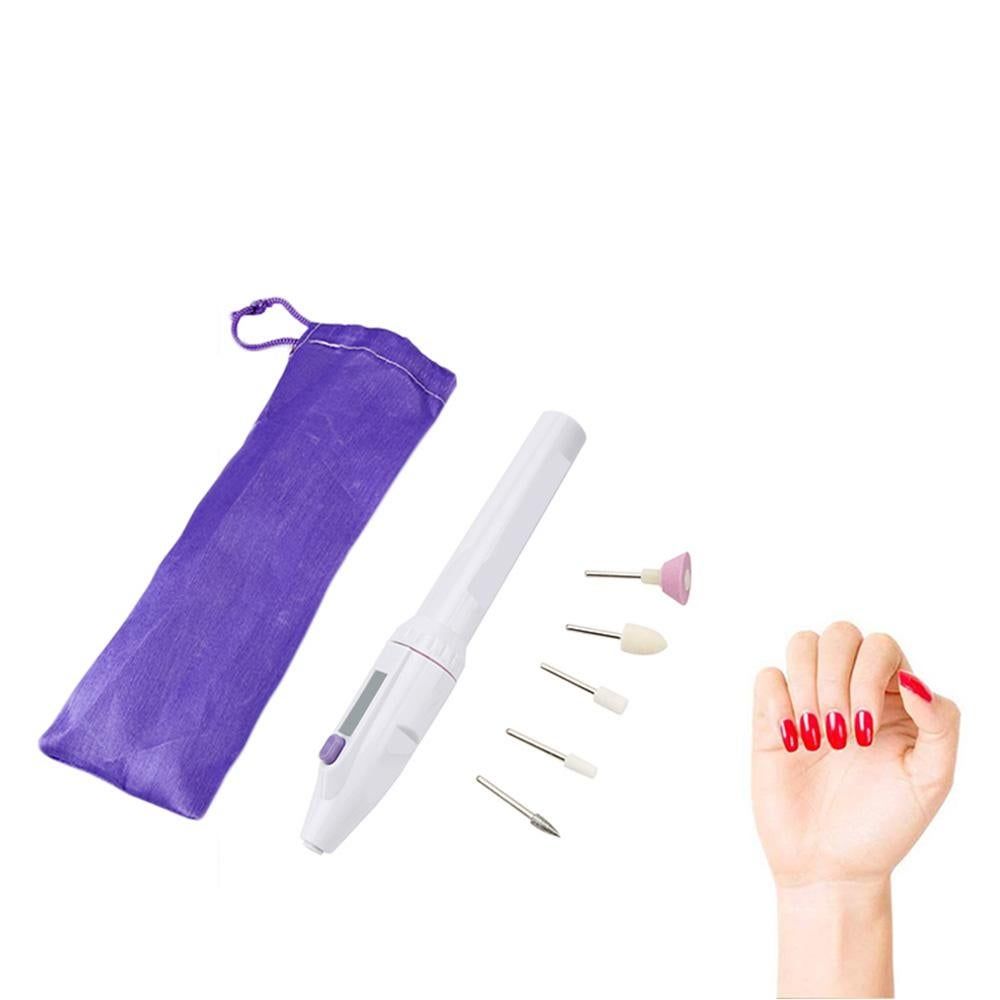 2 Sets Cordless Professional Manicure Pedicure Kit 5 in 1 Electric Nail Drill Machine โ image 2