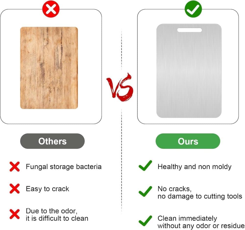 Titanium Double-Sided Cutting Board BPA-Free, 34 × 23 cm — image 4