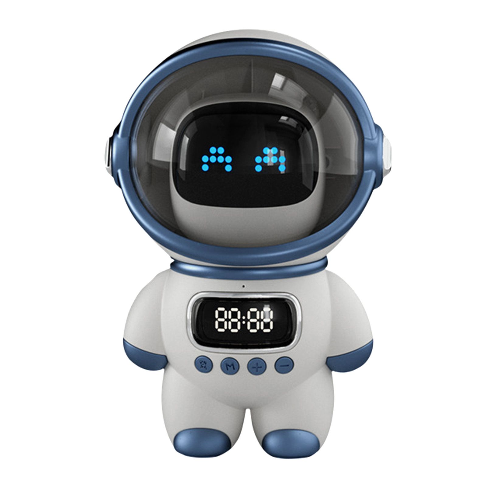 The Astronaut Speaker AI Intelligent Voice Bluetooth Speaker Clock Small Night Light Birthday Gift White โ image 2
