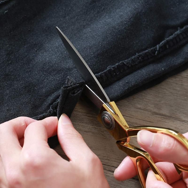 10.5inch Scissors Tailor Dressmaking Sewing Cutting Trimming Fabric Cutting Shear โ image 5