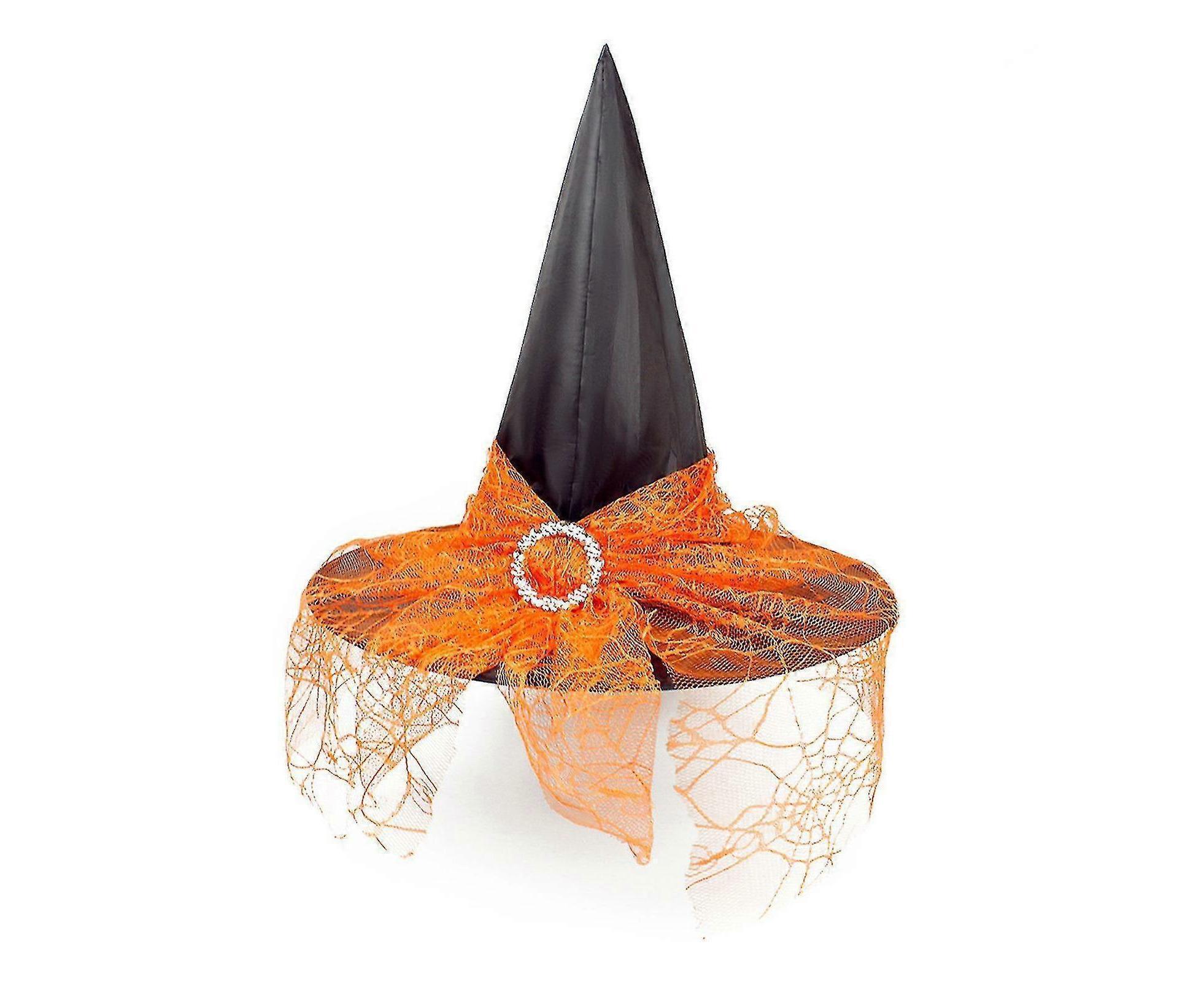 Fashion Reusable Cloth Halloween Babies Wizard Hat For Party Decor-Black