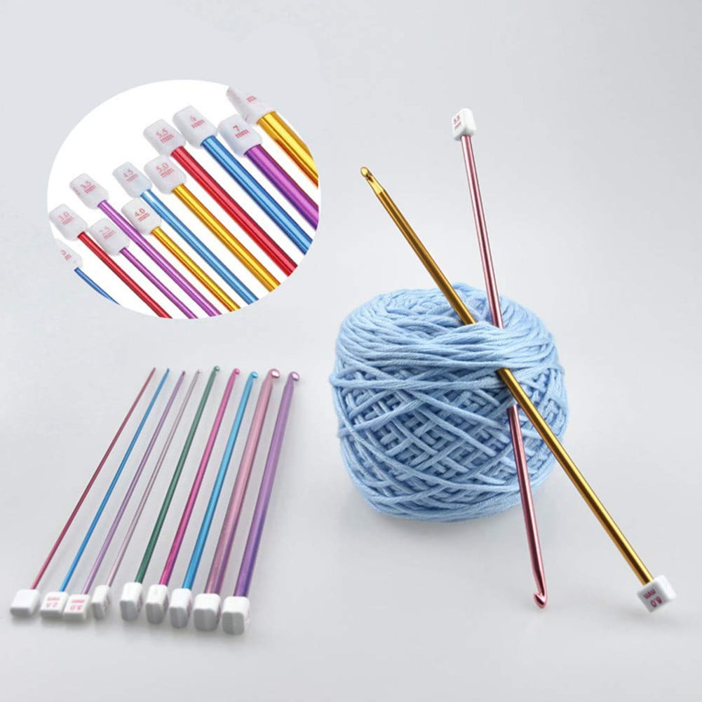 Ruibeauty 11Pcs Long Tunisian Afghan Crochet Hooks Aluminum Knitting Needles 10.6 — image 5