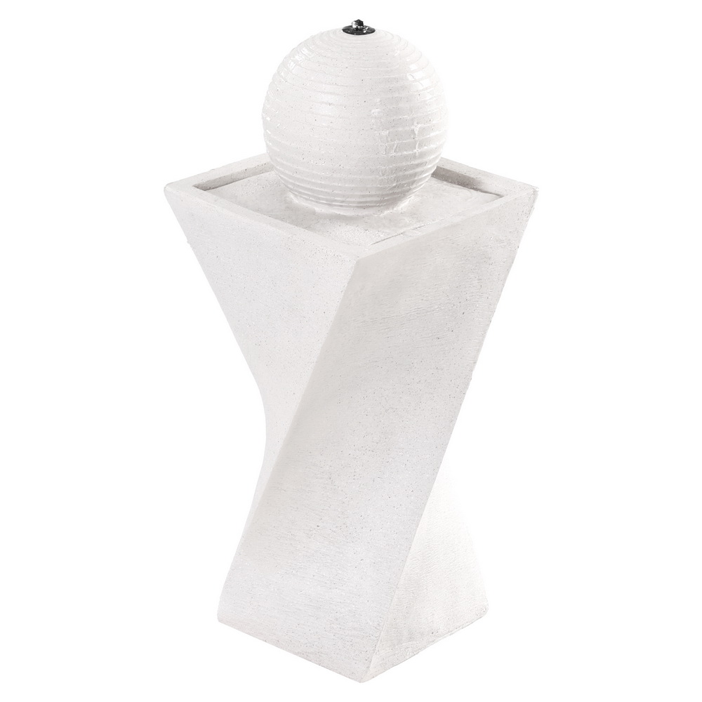 Gardeon Solar Fountain Water Feature Bird Bath Outdoor Garden LED Lights Ball 85CM โ image 3