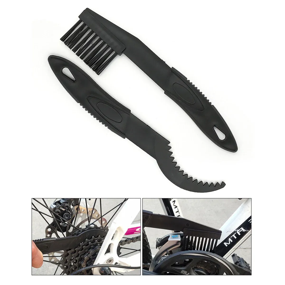 10 Piece Bike Cleaning Brush Kit Bicycle Maintenance Tool Set for Chain and Gear — image 6