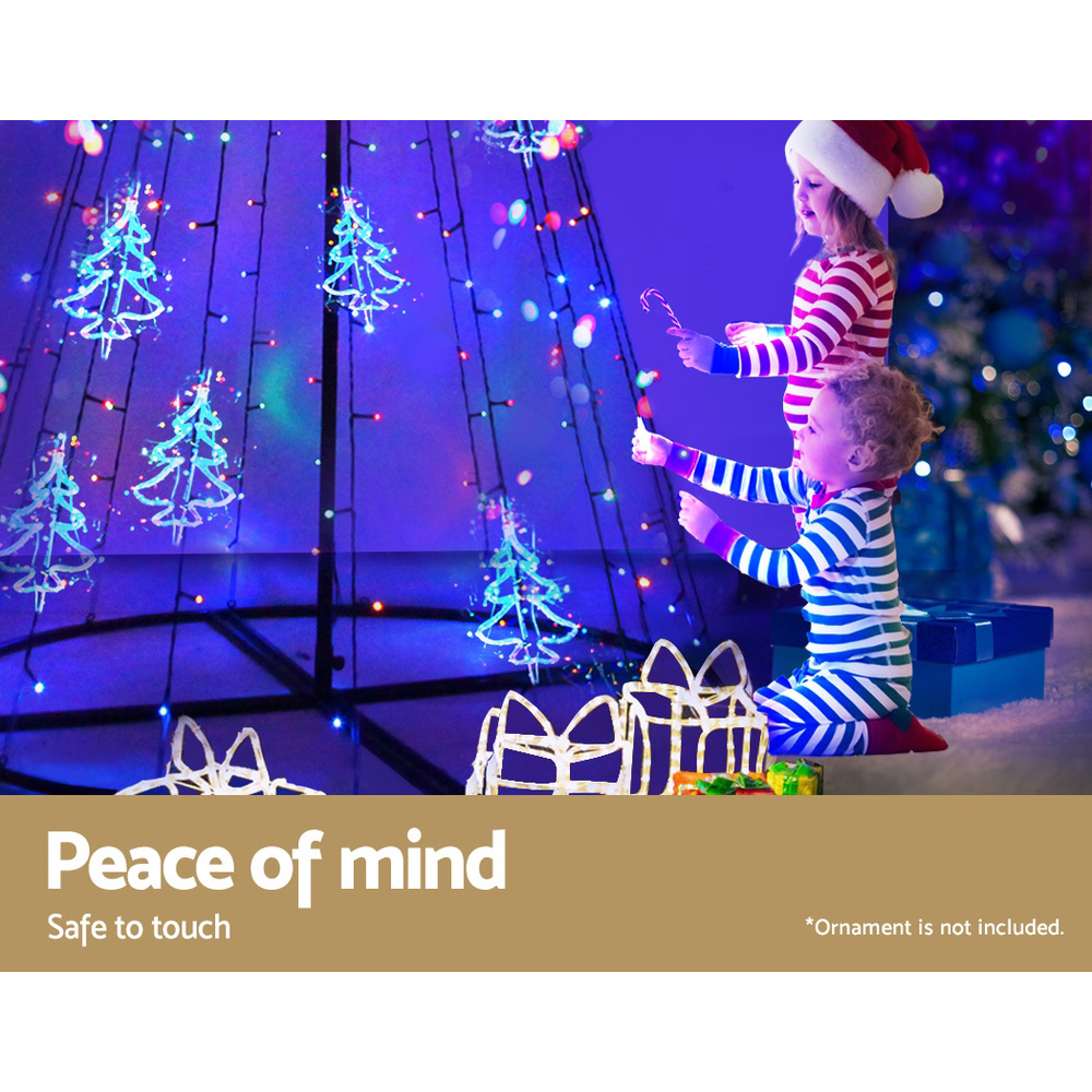 2.1M Christmas Tree 264 LED Solar Jingle Jollys โ image 5
