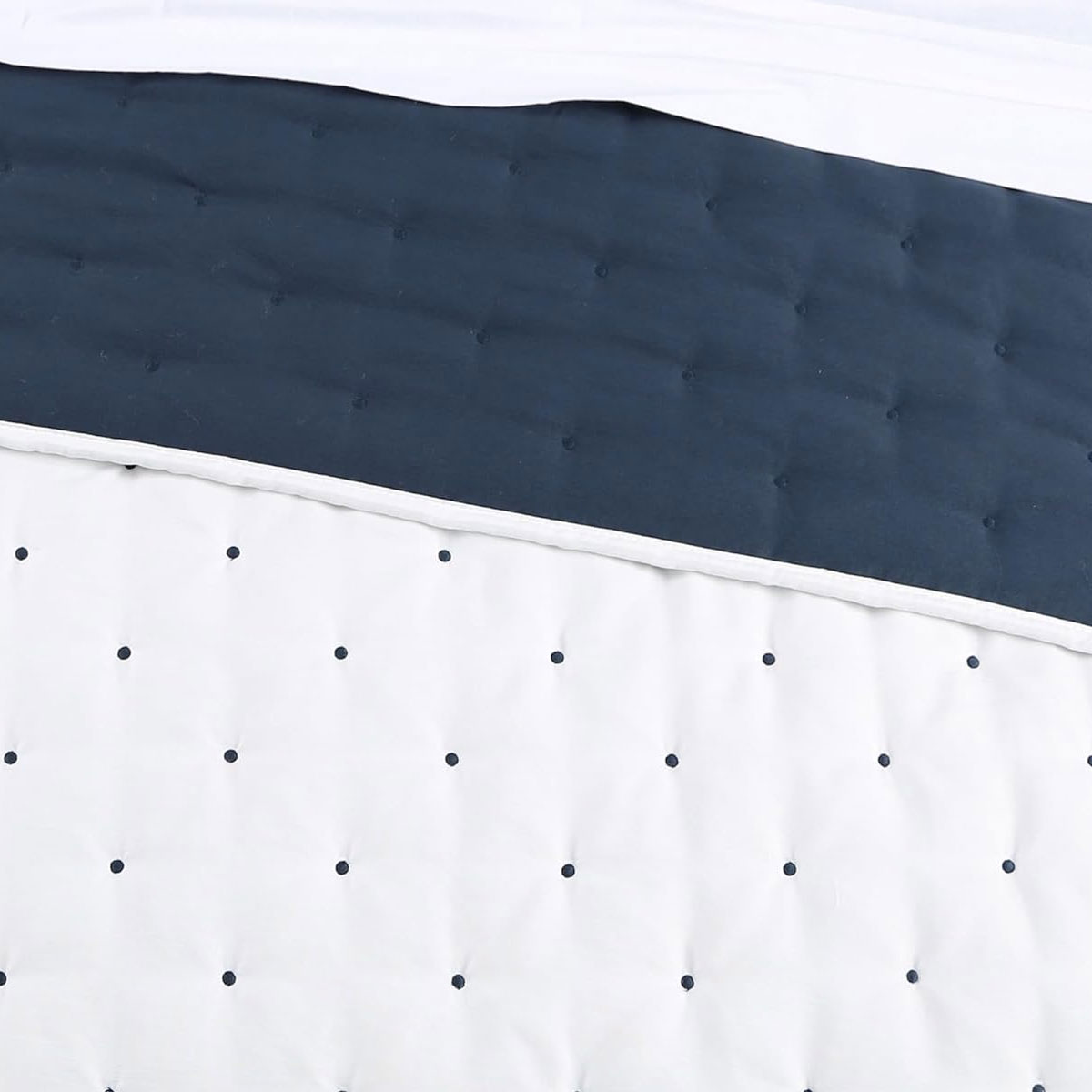 Jenny Mclean Swiss Dots Blue 3 Piece Coverlet Set Super King โ image 4