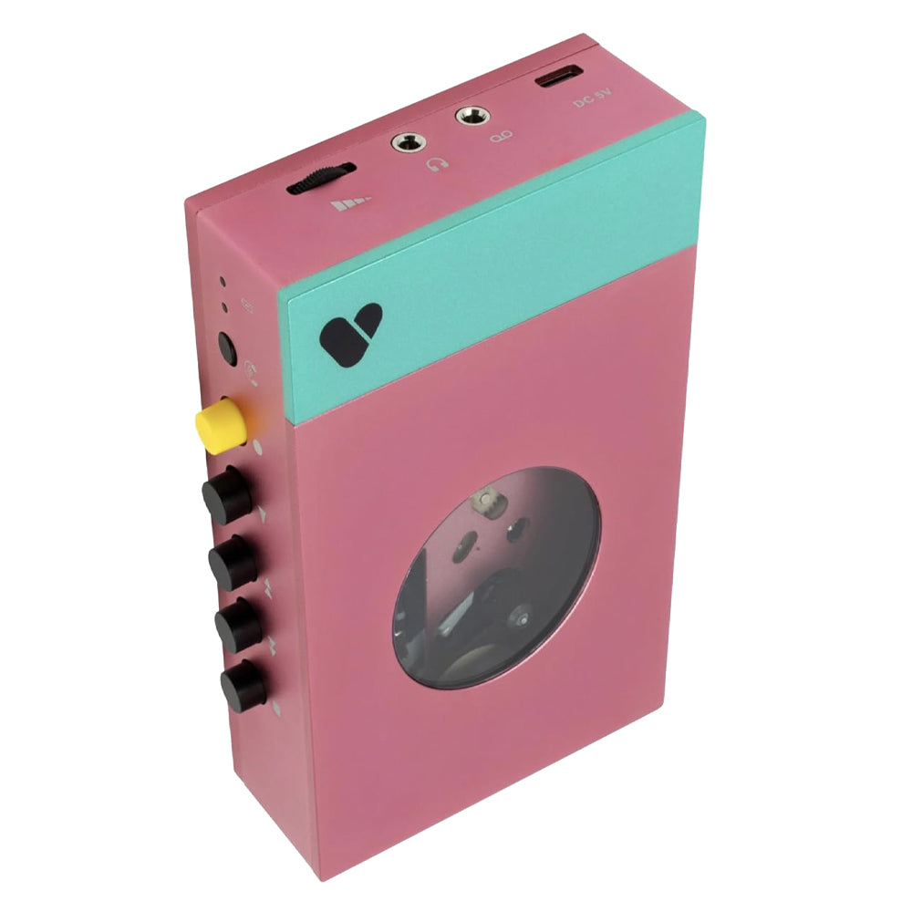 We Are Rewind Portable Cassette Player & Recorder - Edith, Pink & Green β image 5