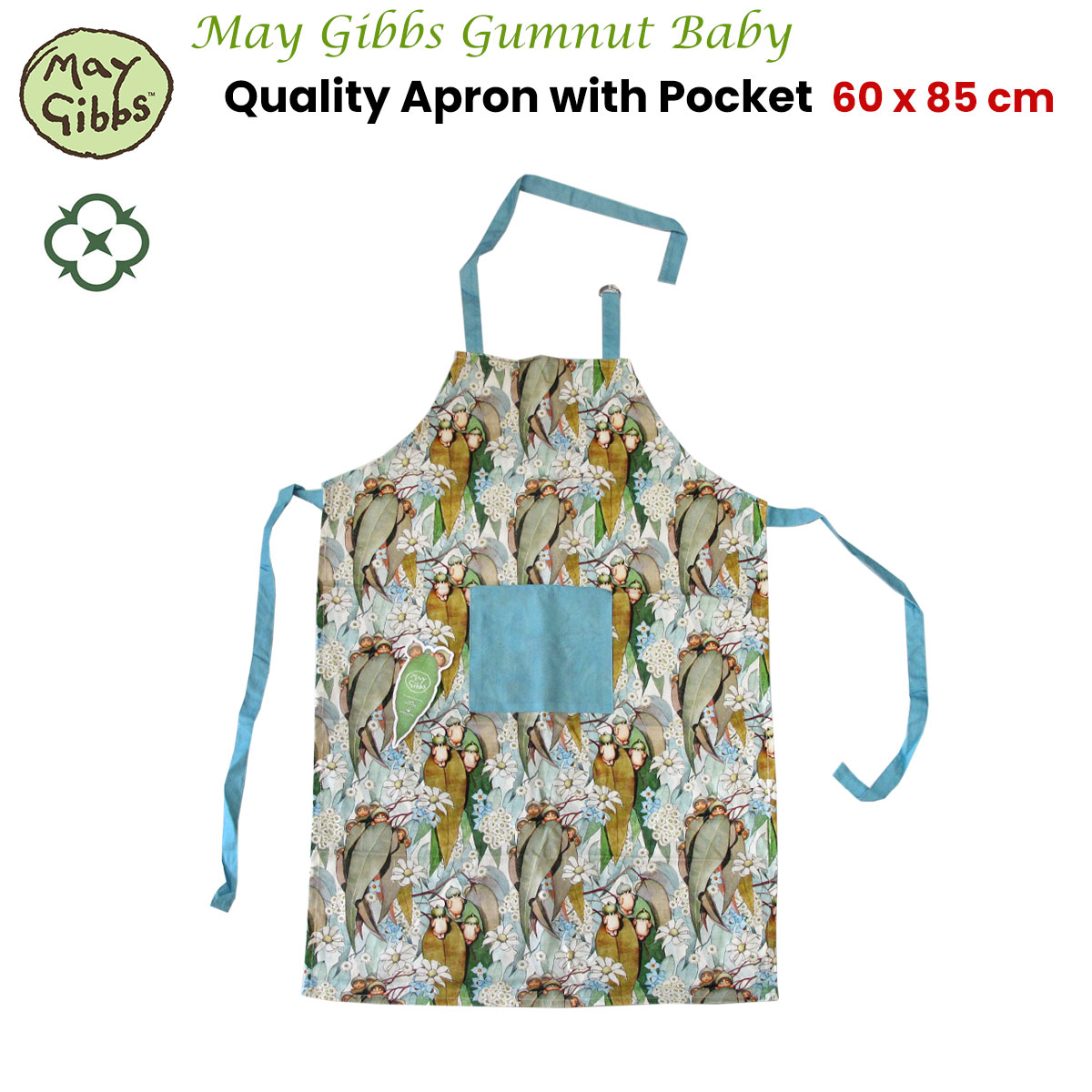 May Gibbs Gumnut Baby Cotton Apron 60 x 85 cm โ image 2