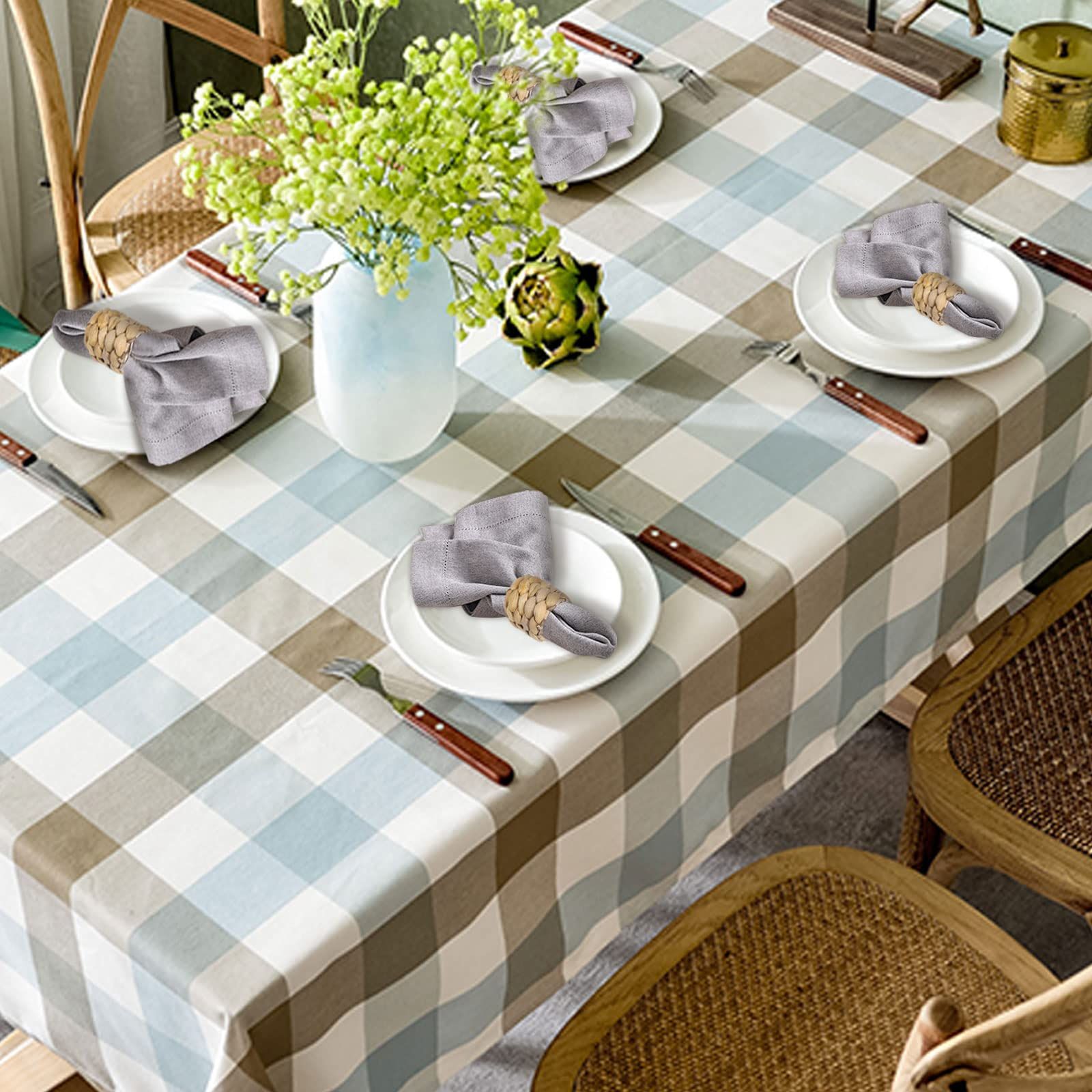 Hand-Woven Napkin Rings for Table Decor — image 4