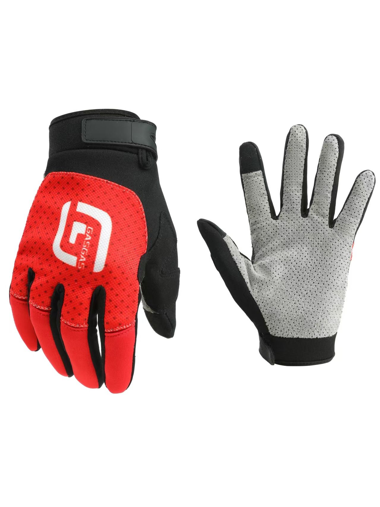 Gas Bicycle Gloves Nylon Thin Outdoor New red and black L