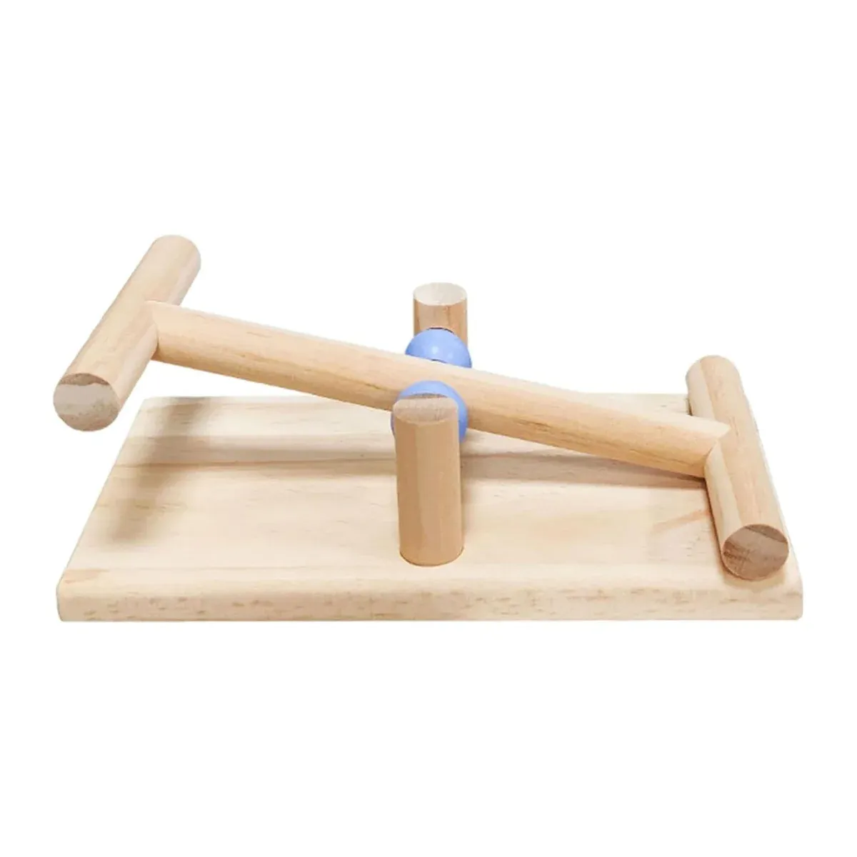 Interactive Bird Seesaw for Small Medium Birds Cage Toy Training Play Equipment — image 2