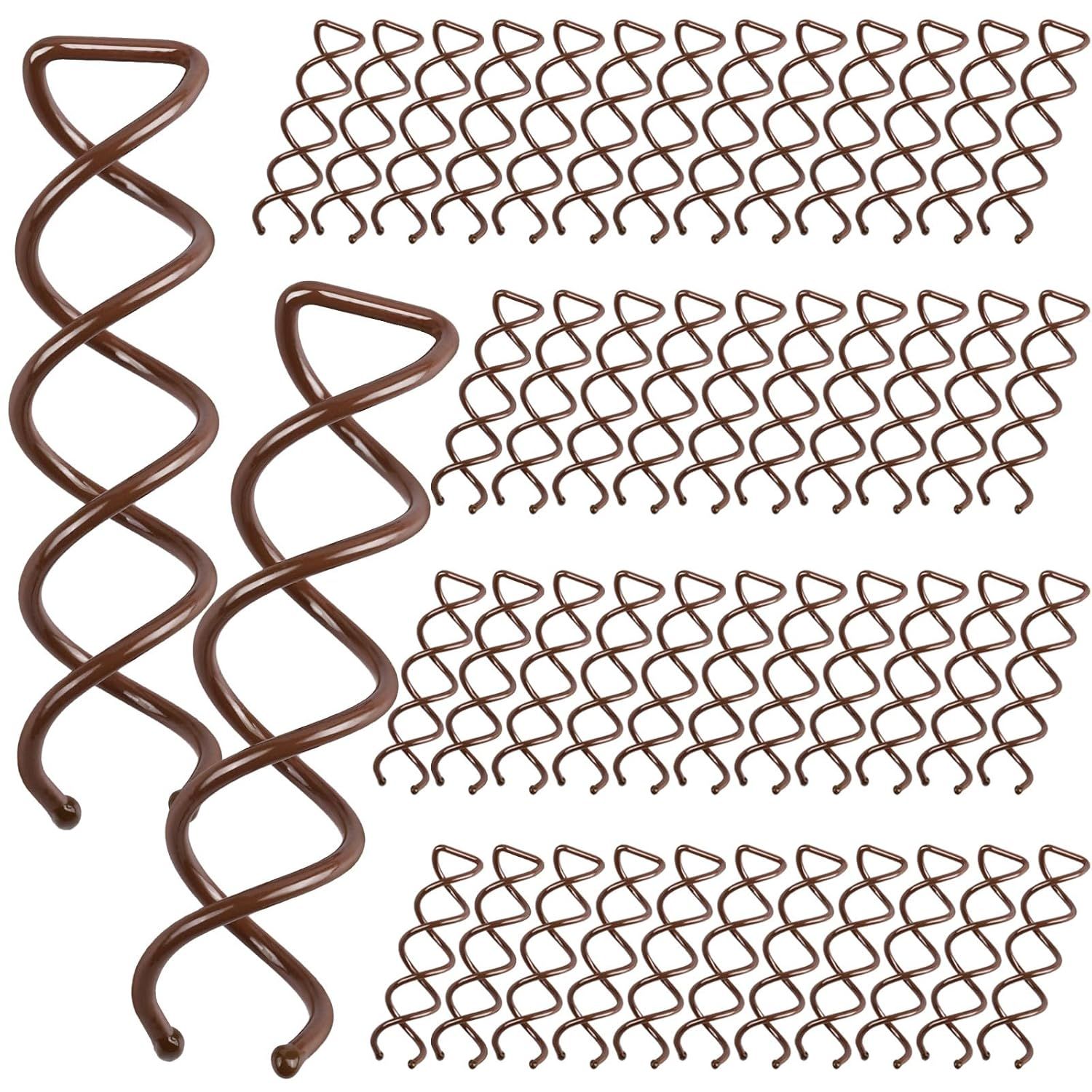 50PC Spiral Hair Pins Set
