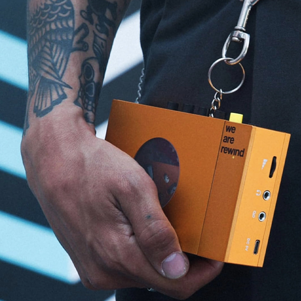 We Are Rewind Portable Cassette Player & Recorder - Serge, Orange β image 6