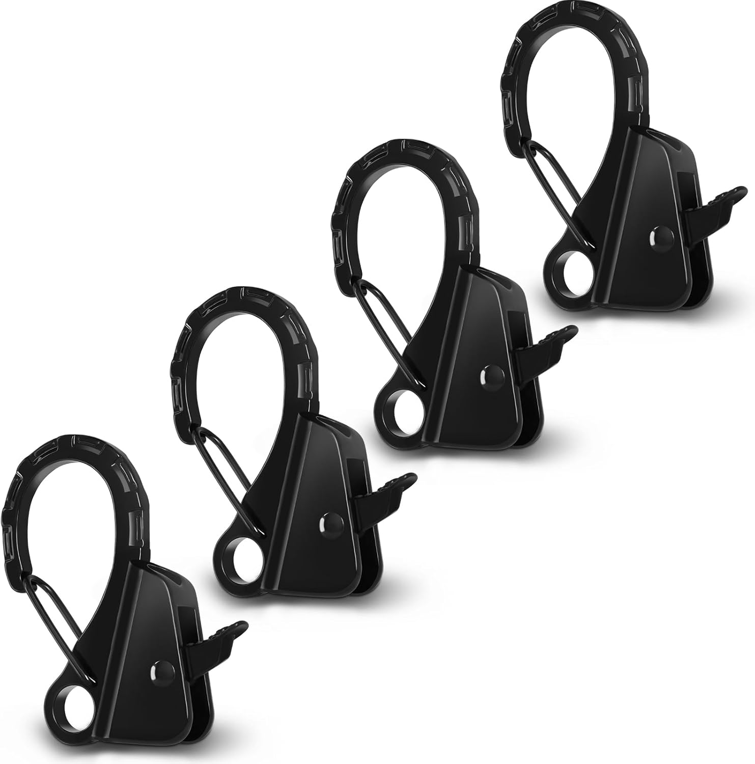 Stainless Steel Boat Fender Clips Boat Fender Quick Release Clip Boat Bumper for Docking, Adjustable Boat Rail Fender Clips for Boats, Boat Bumper Holders