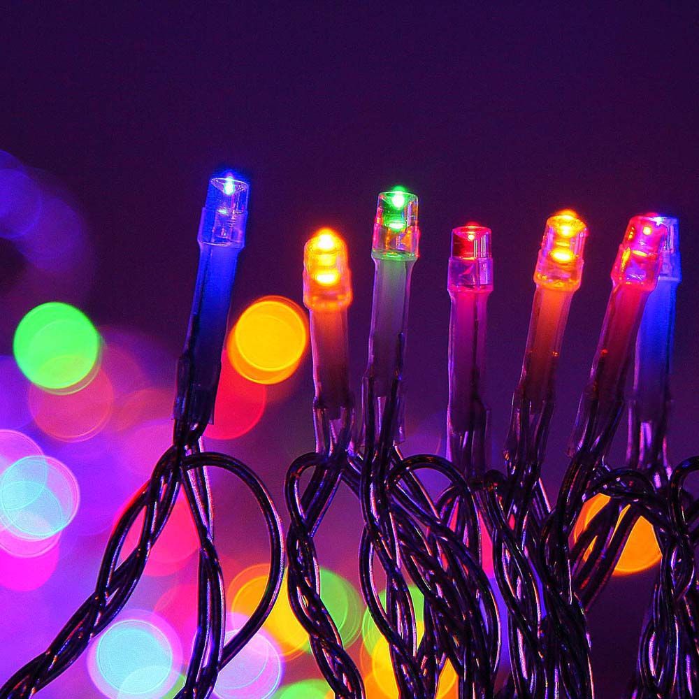 Jingle Jollys 50M Christmas Lights String Light Xmas Decoration Multi Colour — image 4