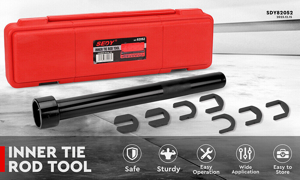 SEDY Inner Tie Rod Removal Tool Kit 1/2 Inch Drive Tube Inner Tie Rods Vehicle โ image 3