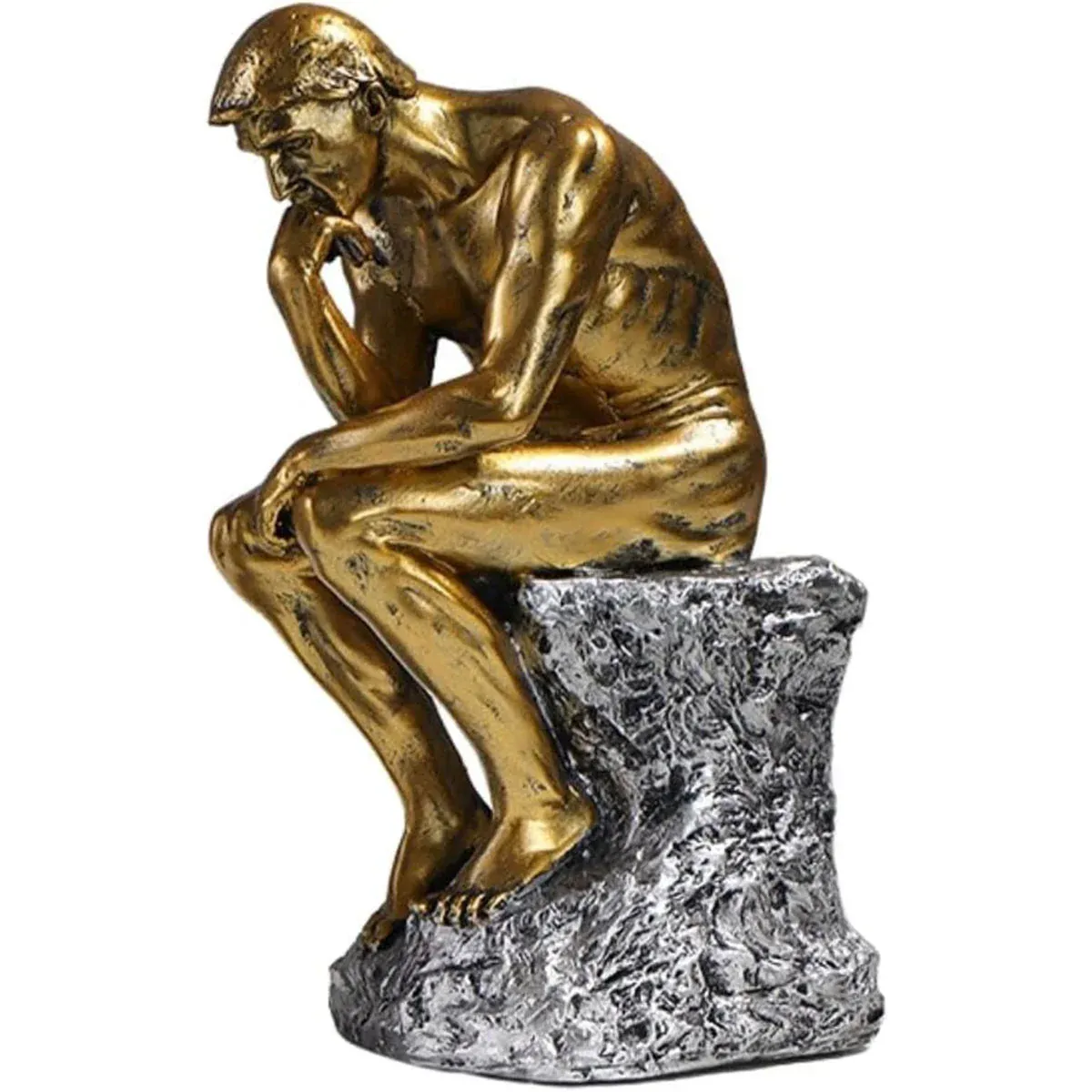 Resin Sculpture Home Decor Ornament Tabletop Figurine Modern Decorative Statue — image 2