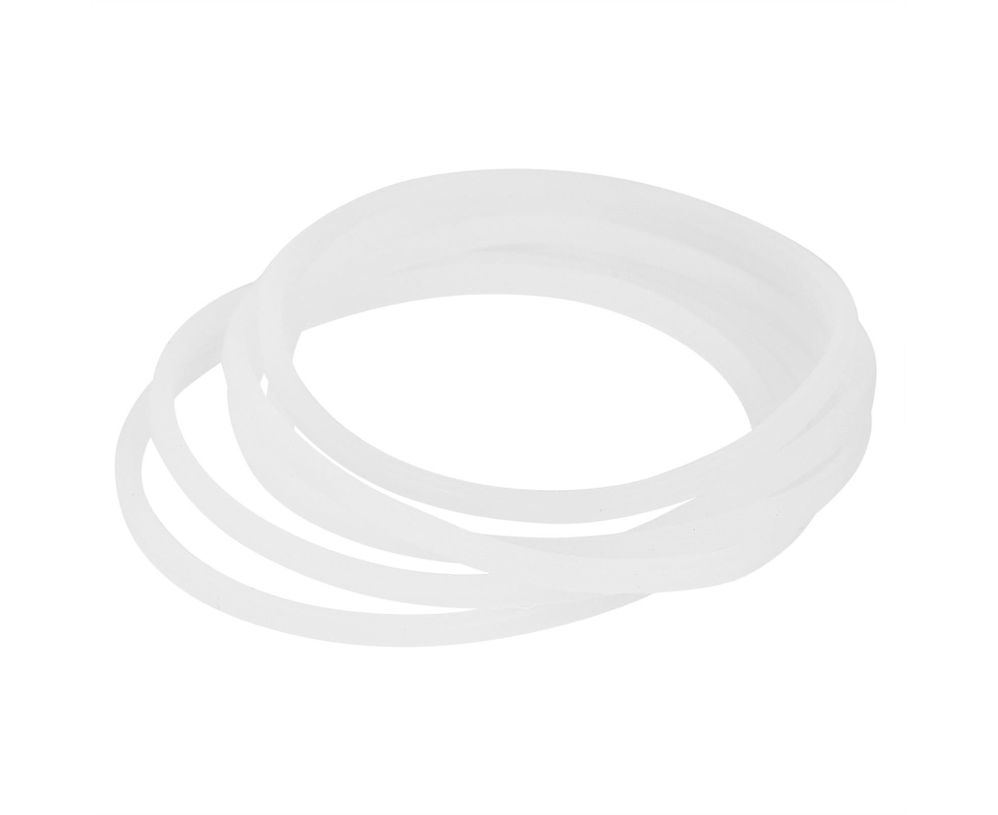 6Pcs Replacement Gaskets, Rubber Seal Ring for Magic Bullet Flat/Cross Blade — image 5