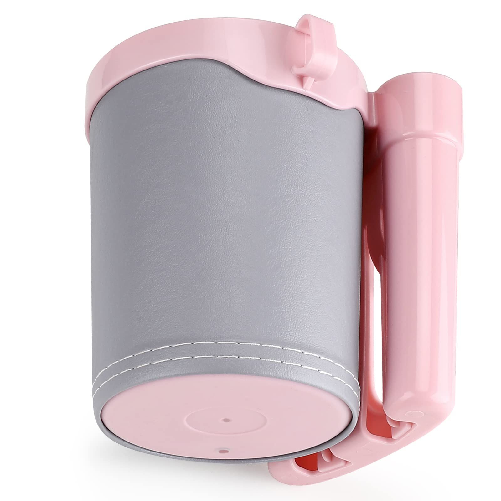 Bike Cup Holder with Cell Phone Holder Key Holder for Bicycle Motorcycle Scooter Scooters, Grey Pink — image 2