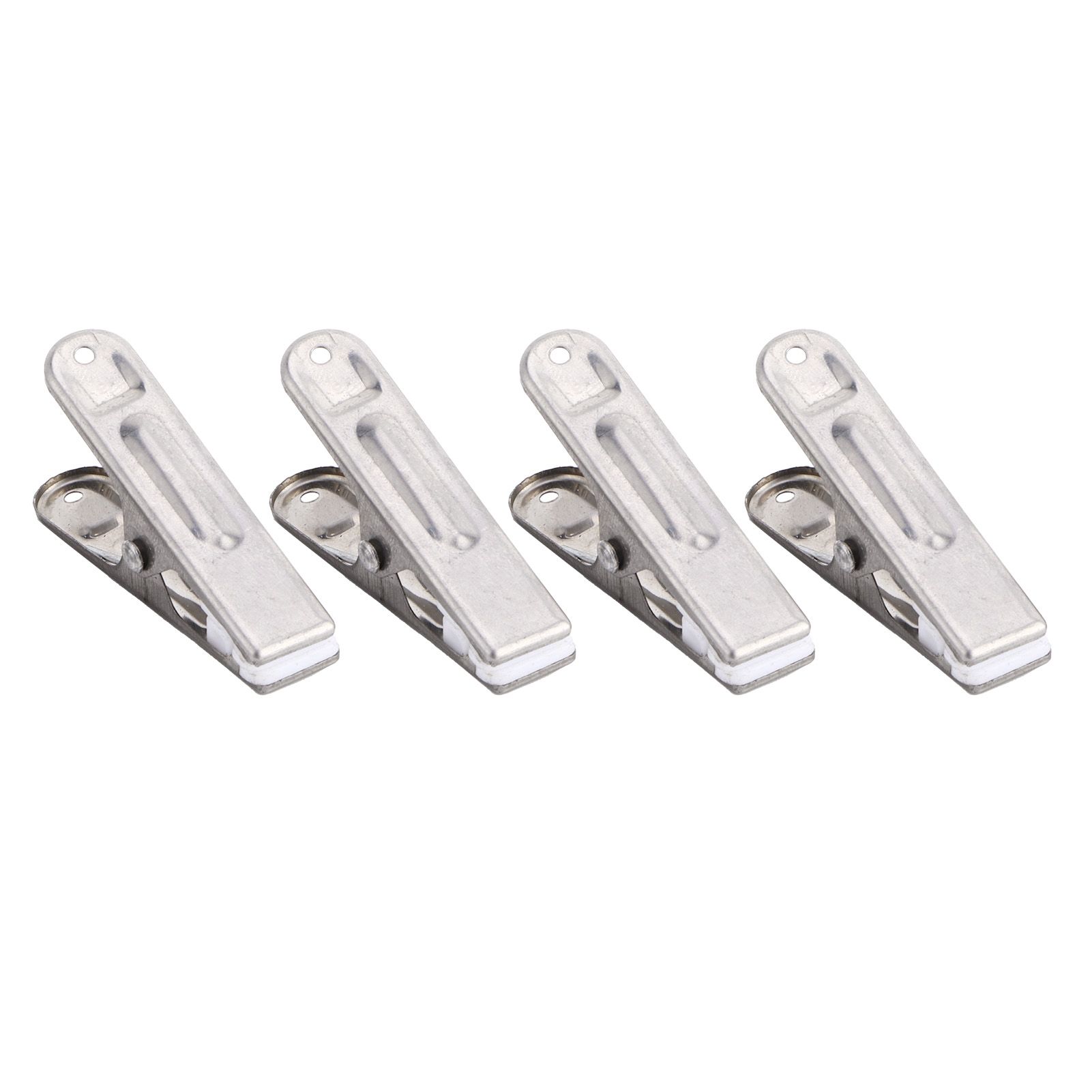 20Pcs Clothes Clips Stainless Steel Clothes Hanging Pins Clamps Home Laundry Underwear Pegs — image 4